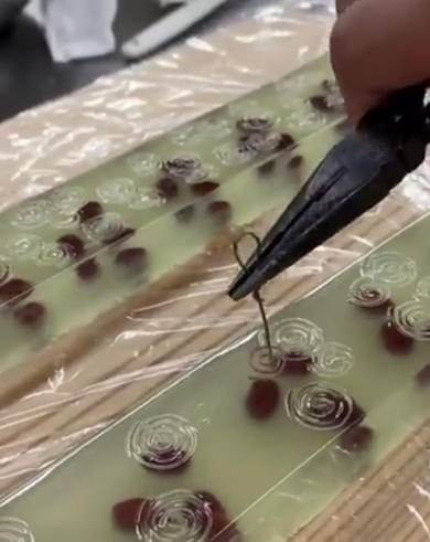 和菓子 寒天 涼しい