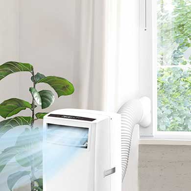 ポータブルクーラー 取付工事不要 アイリスオーヤマ