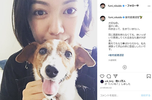 二階堂ふみ 繁殖犬