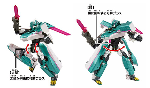 こいつ、動くぞ！ 可動域がアップした「プラレール DXS