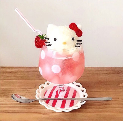白玉 ミッフィー かわいい きなこ 砂 クリームソーダ 手作り