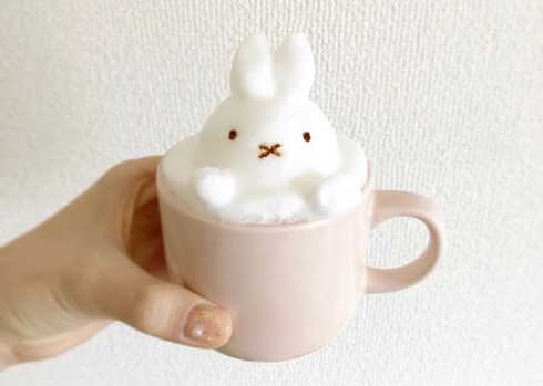 白玉 ミッフィー かわいい きなこ 砂 クリームソーダ 手作り