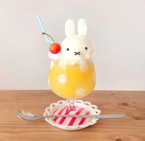 白玉 ミッフィー かわいい きなこ 砂 クリームソーダ 手作り