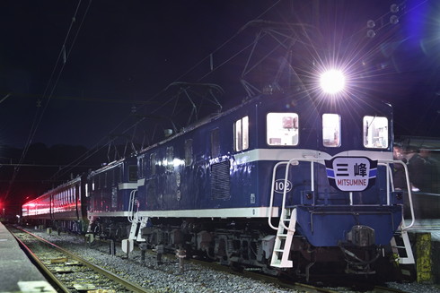 秩父鉄道 夜行急行 三峰号