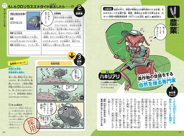 動物たちのハローワーク農業