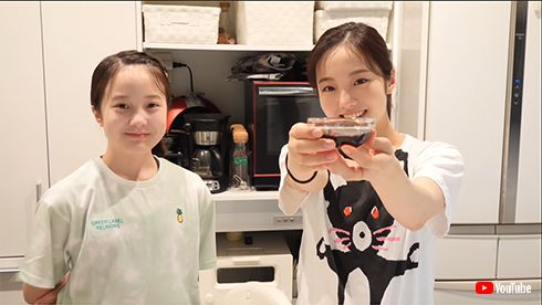 本田姉妹 本田紗来 本田望結 本田真凜 料理 動画 YouTube かわいい タマネギ