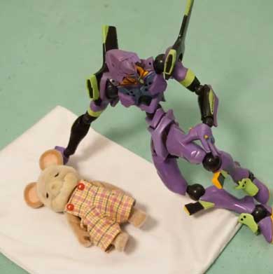 阿部靖子 寝かしつけ 姿勢復帰 エヴァ シルバニア あるある コマ撮り 作品