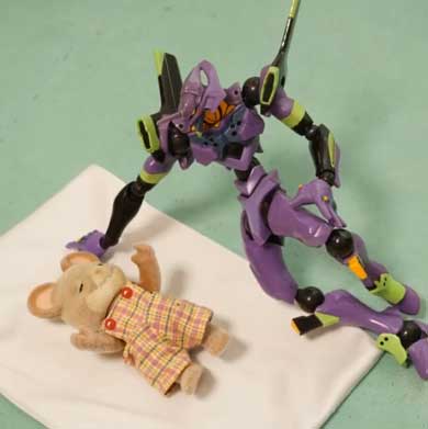 阿部靖子 寝かしつけ 姿勢復帰 エヴァ シルバニア あるある コマ撮り 作品