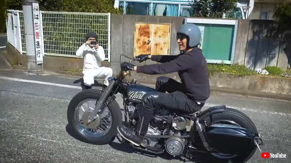 伊勢谷友介 バイク ハーレー