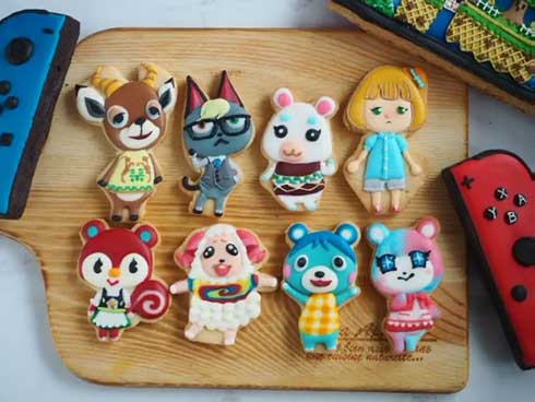 あつまれ どうぶつの森 あつ森 アイシングクッキー 上岡麻美