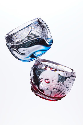 浮世絵切子グラス