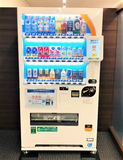 顔人証決済自販機