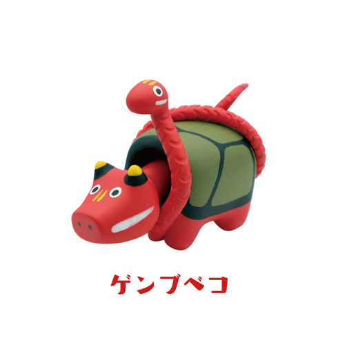身代わり毛玉幻獣 赤べこ 赤べこ×神獣の悪魔合体フィギュアに新作 「ドラゴンベコ
