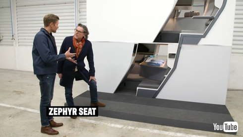 エコノミークラス フラット シート