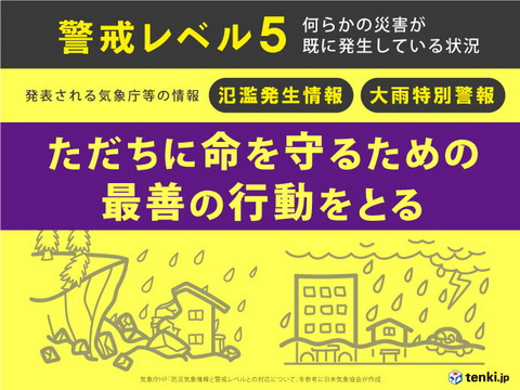長野県に大雨特別警報
