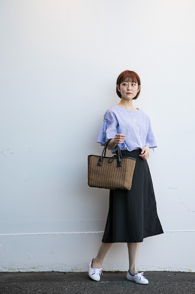 自転車用マグネット付巻きスカート