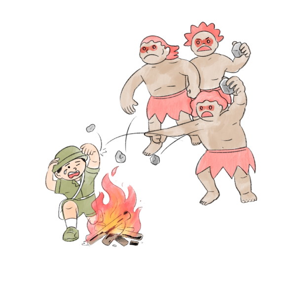 カサうしろに振るやつ絶滅しろ 氏田雄介 カサウシロフルス シュゴデカウルス