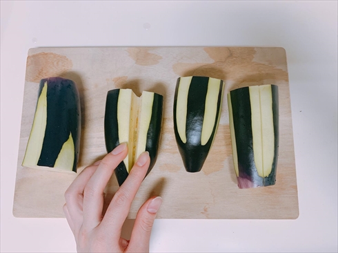 茄子 ねとめし 豚肉