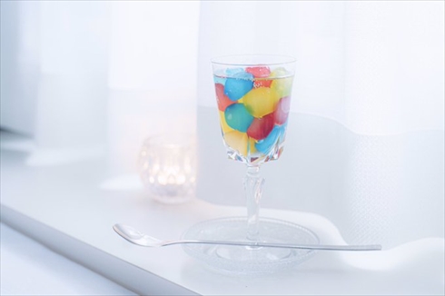 わらび餅 ソーダ サイダー 飲み物