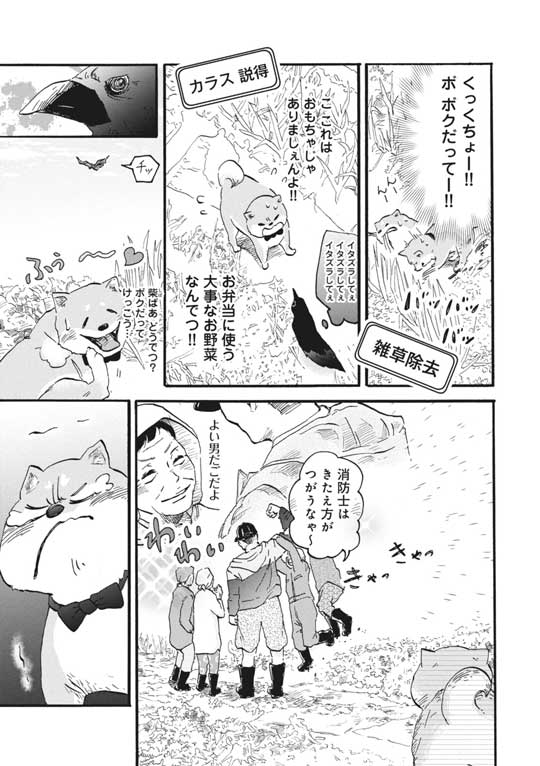 漫画 柴ばあと豆柴太 ヤマモトヨウコ 震災 3.11