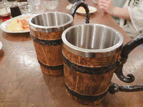 長野 店 冒険者ギルド ワイバーン Y.barn コンセプト 料理屋 モルタル造形