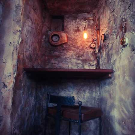 長野 店 冒険者ギルド ワイバーン Y.barn コンセプト 料理屋 モルタル造形