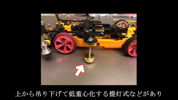 ミニ四駆 スロープ ダンパー 工作 てち ためにならない ボディブレード式筋トレ型ダンパー