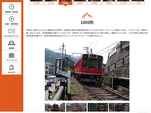 小田急 箱根登山鉄道 箱根登山電車 復旧 赤い 1000形