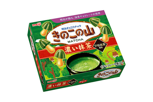 きのこの山濃い抹茶味