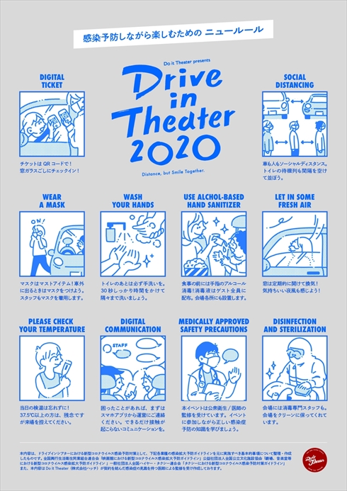 万博 ドライブインシアター