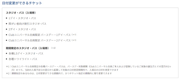 USJが“東京在住者”の購入済み入場券の日付変更特別ルール変更を