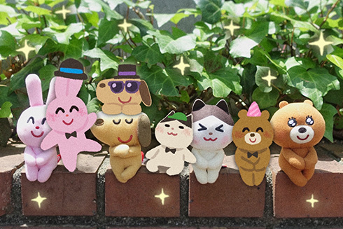 ぴえん顔のくまも登場　フリー素材キャラを採用した「いらすとやぬいぐるみ」が発売決定