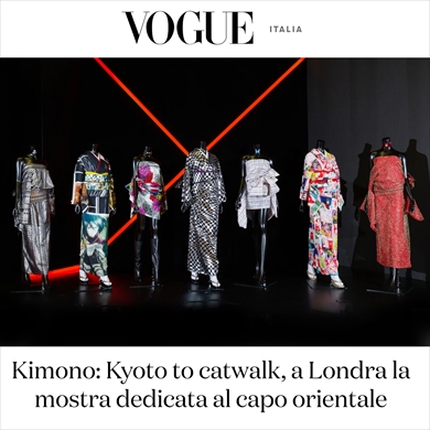 YOSHIKI X JAPAN　YOSHIKIMONO 着物 VOUGE フランス イタリア