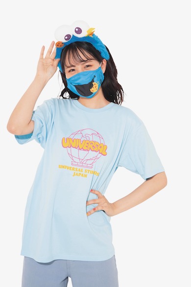 USJ口元柄マスク