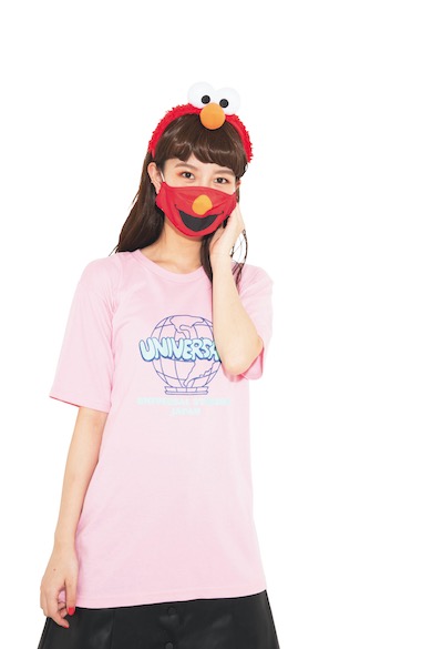 USJ口元柄マスク