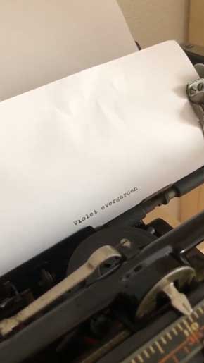 ジャンク品 タイプライター 義兄 餃子屋 修理 直った 修復