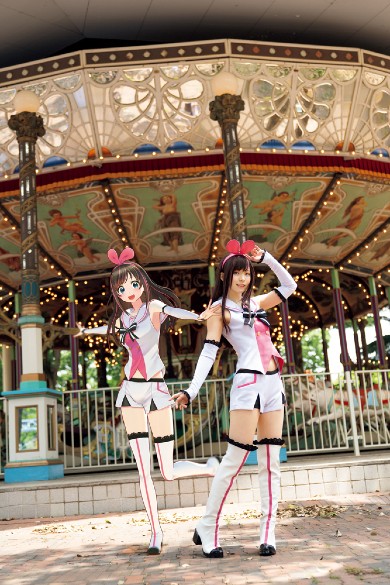 キズナアイ えなこ 週刊ビッグコミックスピリッツ コスプレ Kizuna AI グラビア としまえん