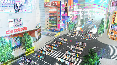 バーチャル秋葉原でバーチャル同人誌即売会が開催決定　ブースでの接客や参加者同士の交流もできる