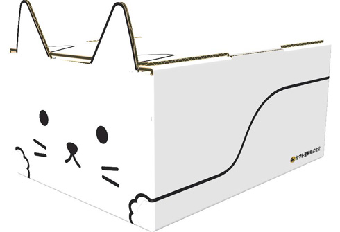 ネコ耳BOX（白）