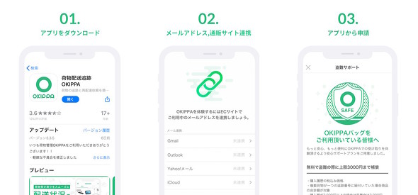 置き配　盗難サポート無償提供