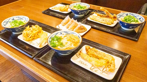 丸亀製麺の打ち立てセット