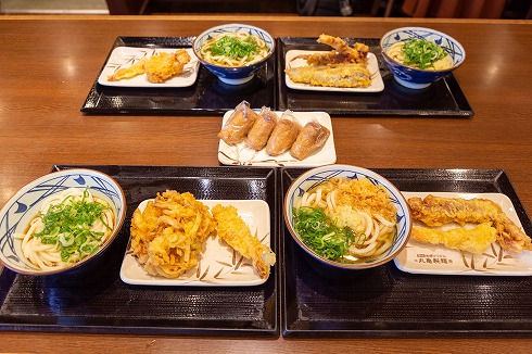 丸亀製麺の打ち立てセット