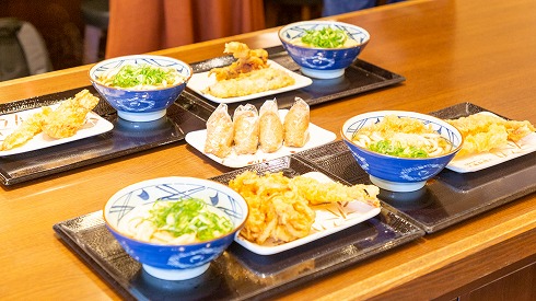 丸亀製麺の打ち立てセット