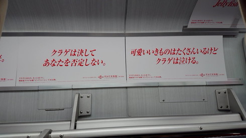 すみだ水族館 クラゲ広告