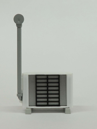 nico.5児のおっかっしゃん　室外機 VL07B-003AR ニコ UFO 赤｜製品情報｜日本ボデーパーツ工業株式会社