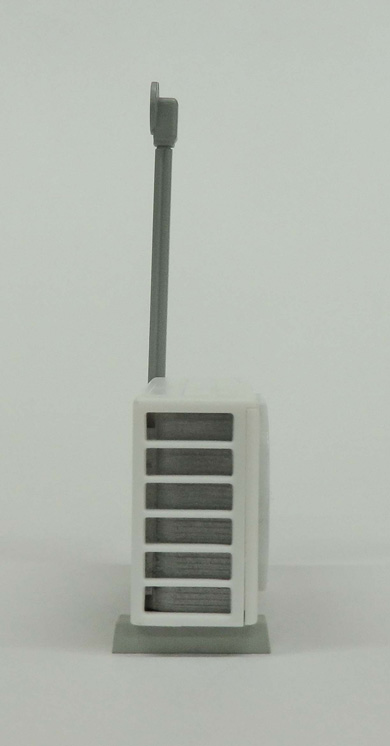 据え置き型室外機・側面