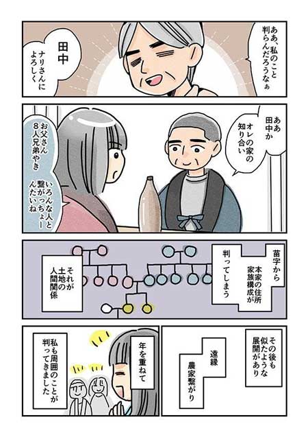 村社会 3つの特徴 漫画 プライバシー 人間関係 よそ者 重い