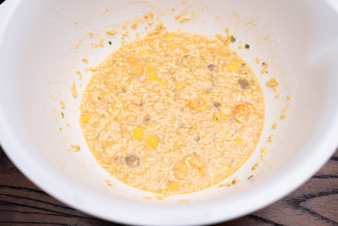 カップヌードルたこ焼のタネ