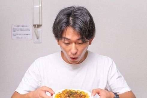 お好み焼食べてみた