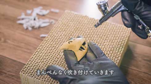 ポケモン ハンドメイド アート カブトプス 化石 標本 フィギュア 工作